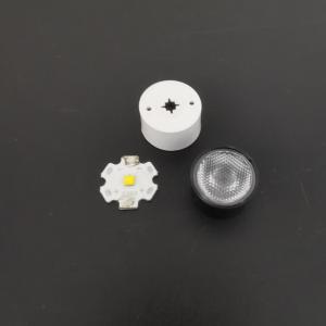 China 10 - 70 degree 3W / 1W Smallest High power LED Lens for Osram Leds factory