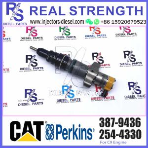 China C9 Injector Nozzle 387-9436 3879436 10R7222 Fuel Injector For E330D E336D Excavator Engine Parts factory