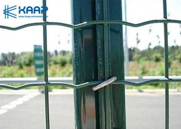 4'' X 2'' Welded Wire Fence Panels , Stainless Steel Wire Mesh Panels Garden