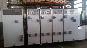 China economic lead edge feeding printing slotting die cutting machine, corrugated carton printing machine factory