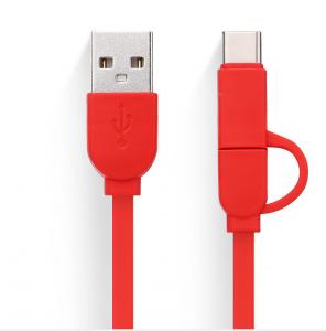 China Portable TPE Metal Alloy Data Two In One USB Magnetic Charging Cable Universal Standard factory