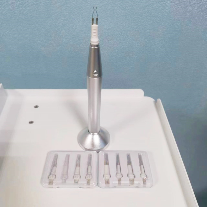 Metal Body Dental Endo Gutta Cutter With 8 Extra Tips Wireless Dental Gutta Cutter
