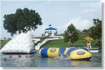 Water Parks Sports Games , Inflatable Airtight Water Blob For Water Games