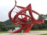 Landscape Large Outdoor Metal Sculpture Abstract Contemporary Garden Statues