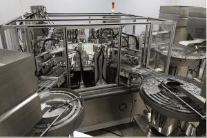China Stainless Steel Cap Assembly Machine Silver For Ultrasonic Welding factory
