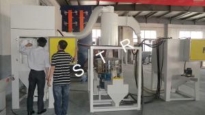 China Mold Surface Automatic Plate Blasting Machine / Glass Bead Blasting Cabinet factory