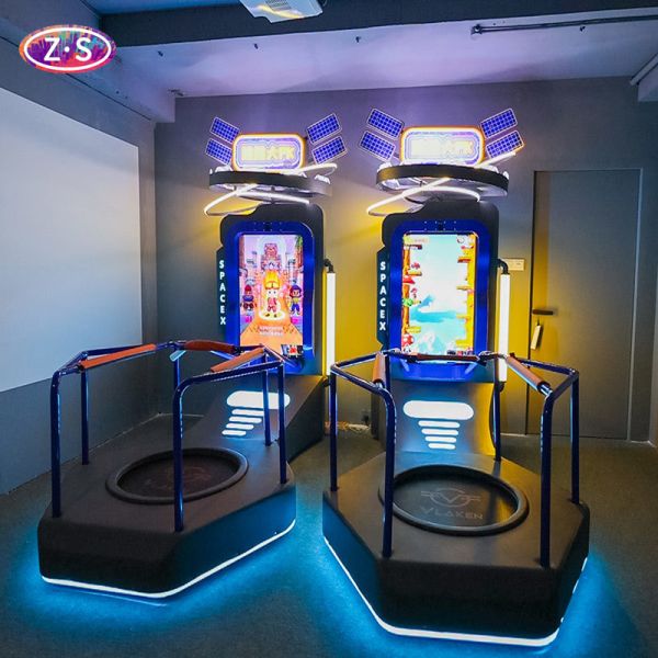 China Immersive Motion-Sensing Trampoline Games With Real Time Motion Tracking factory