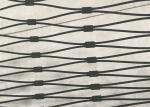 Woven Metal Wire Rope Mesh 0.5m Width Stainless Steel 304 For Balustrade Infill