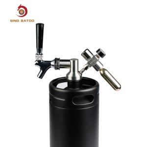 China 3.8 L Ss304 Portable 128 Oz Keg Growler Dispenser With Fda Certification factory