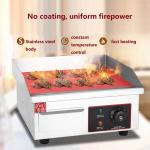 Stainless Steel Flat Bottom Table Electric Griddles for Kitchen Restaurant
