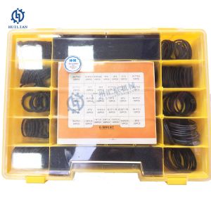 CATEEEEEE Original Excavator O-ring kit box 4C4782 in black & 4C8253 in yellow O Ring Seal Kit Box