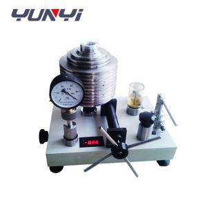 China 0.02%FS 0.04-0.6Mpa Dead Weight Tester High Sensitivity factory