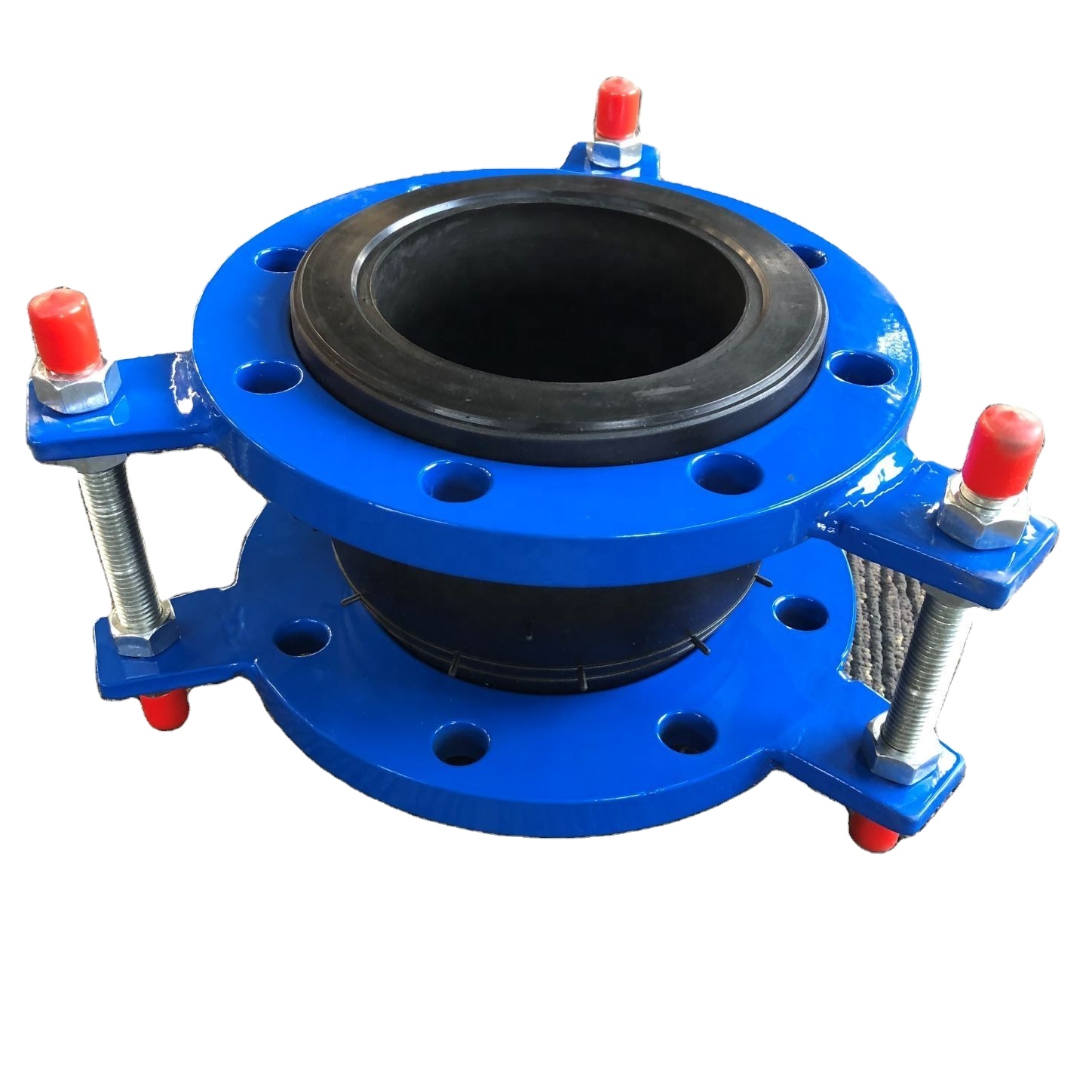 1 2 Inch Stainless Steel Braided Hose Garden Flanged PTFE Lined Pump Valve Pipe Connection