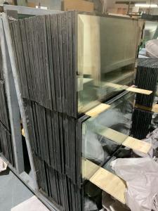 China 12.7MM Double Insulated Leaded Glass Windows 0.2m Heat Reflective factory