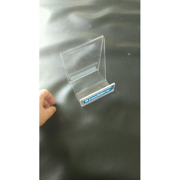 Single Acrylic Mobile Phone Holder Desktop Cell Plastic Display Rack Mobile Phone Bracket