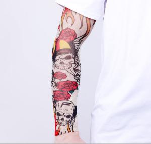 China Tattooing Tattoo Sleeve,Summer Sun Cuff, Tattoo, Pattern, Personality Fashion Tattoo;Fabric: nylon 92%,Size: length 35cm factory