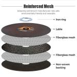 OEM Dia 105mm To 405mm SS Green Cutting Disc A30R8BF