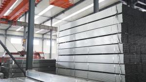 China Square Welding Galvanised Steel Profiles , 40x40mm Hot Rolled Profile factory