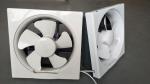 Small Electric Plastic Bathroom Exhaust Fan 6 Inch 8 Inch Simple Design