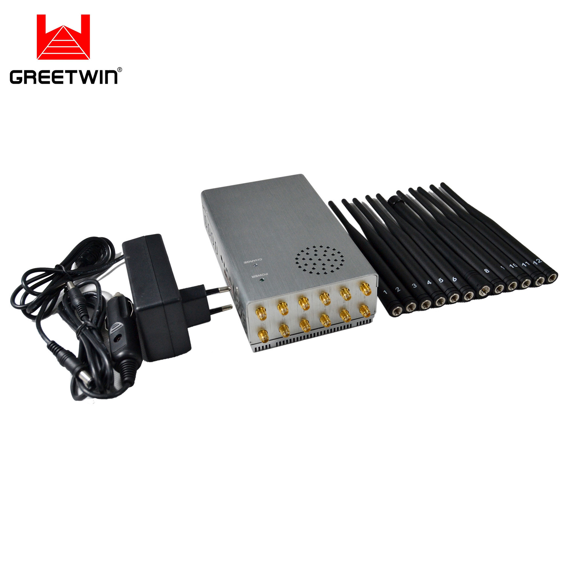 GPS GSM 2.4G 5.8G 2.0dbi Bluetooth Signal Blocker 10000mAh
