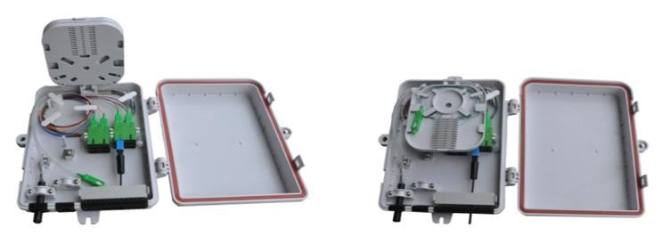 IP65 24 Drops 1x4 1X8 FTTH Optical Distribution Box