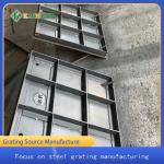 Hot Dip Galvanized Ditch Steel Grating Cover Plate Metal Drain Grates