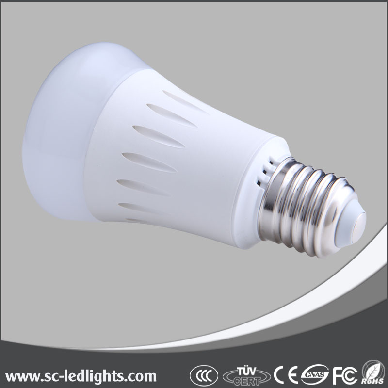 High lumen LED bulb 7w indoor light supply