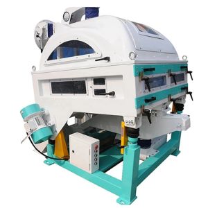Destoner Machine for Grain Processing Rice Drum Type Pre-Cleaner Function
