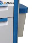 630x470x900mm Anesthesia Medical Trolley Cart 4 Noiseless Casters