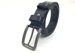 Alloy Pin Buckle 100cm 3.5cm Mens Leather Dress Belt