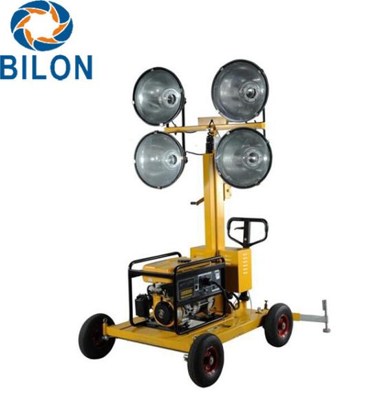 Mineral Industrial Mobile Light Tower IP54 IP Rating For Construction /