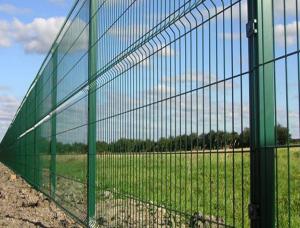 China Hot Dip Galvanized 3d Curve Welded Wire Mesh Fence Panel on sale