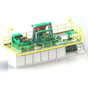 China Compact Structure Drilling Mud System Energy Saving Easy Operation ISO9001 factory