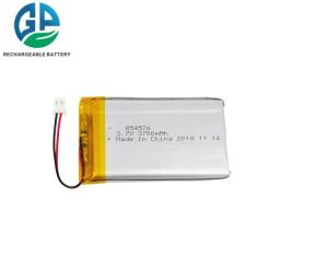 China Iec62133 3.7v Lithium Ion Polymer Battery Pack High Capacity 854576 3700mah For Laptop factory