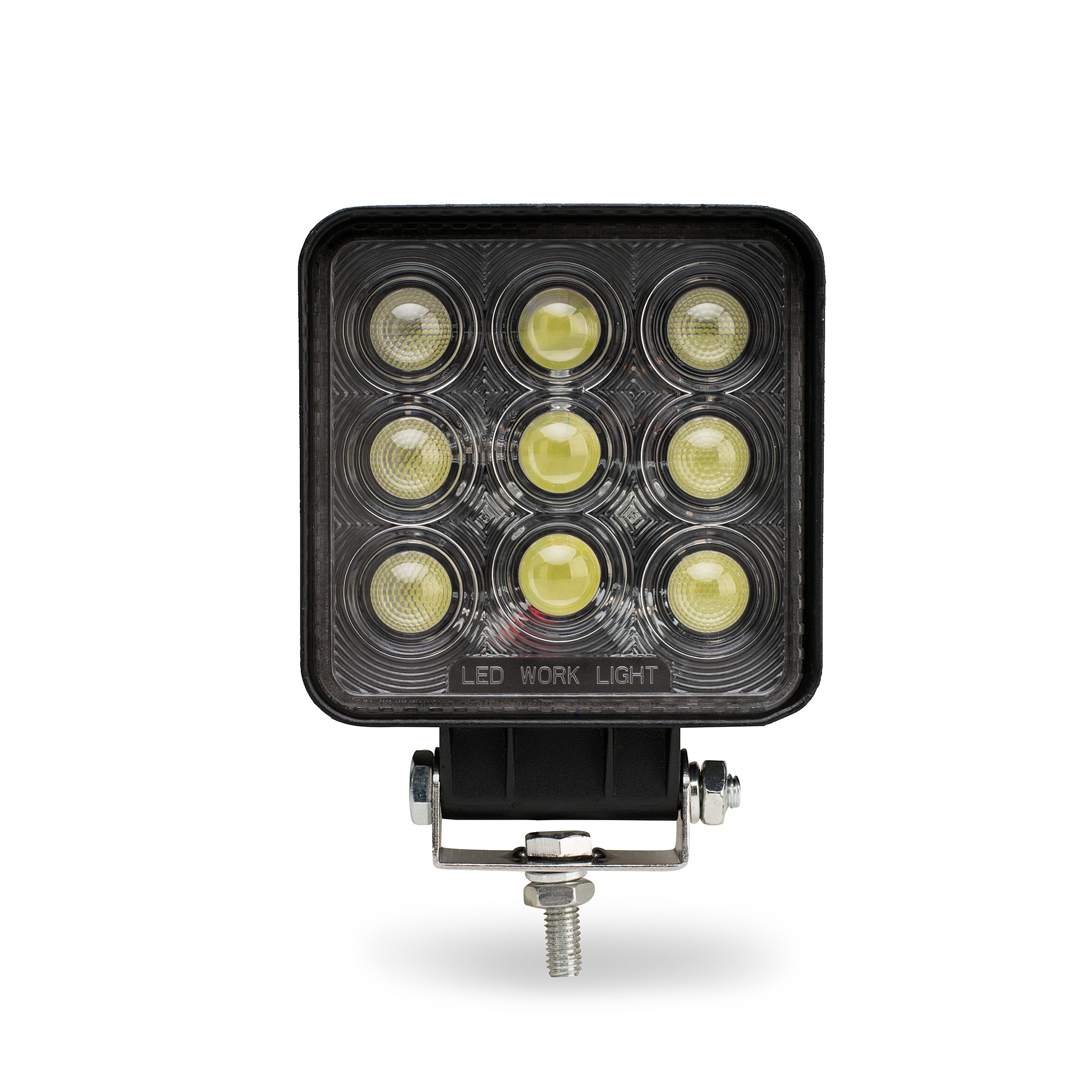 Super bright 7D 27W 4inch PC lens Black led work light 4x4 HCW-L27287 7D