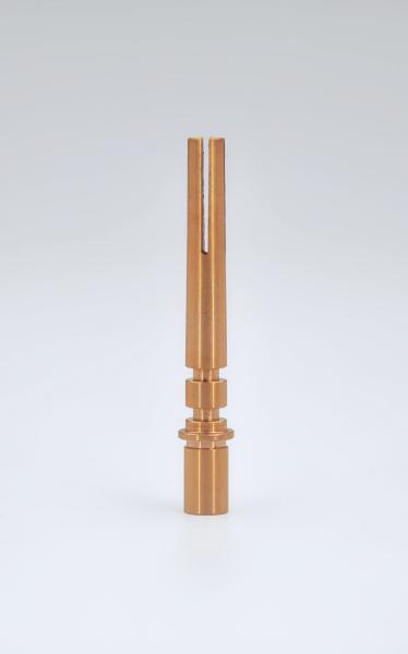 Laser Cutting C3604 Brass Parts Minimal Wear With Turning Outer Shape / Sawing