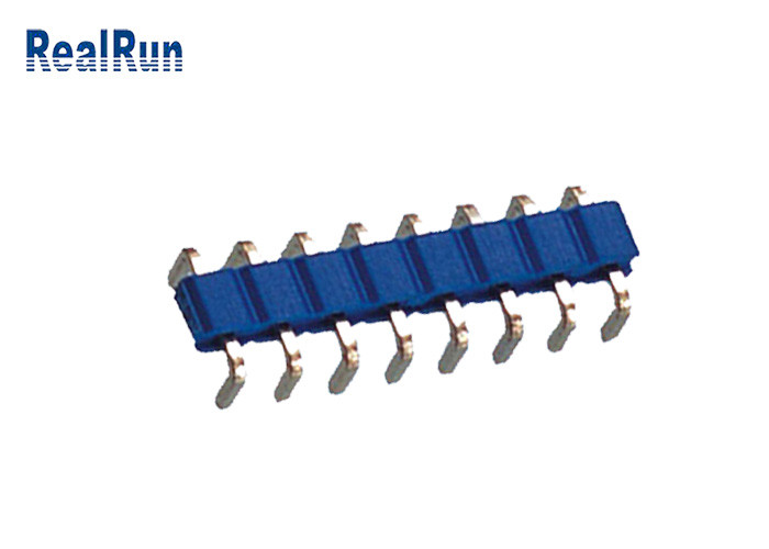 VCD Single Row Header Connector PA6T 8P Dip Through Hole Header Connector