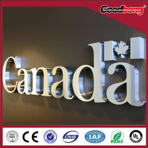 China metal sign sign letters RGB LED letters sign factory