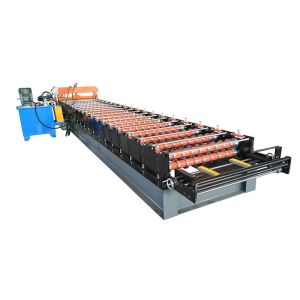 PPGL 15 Steps Roof Sheet Rolling Machine Hydraulic Driven
