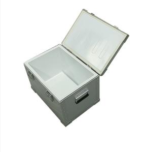 China Powder Coated Aluminum Alloy Vintage Glamping Outdoor Camping Storage Box 600*400*300mm factory
