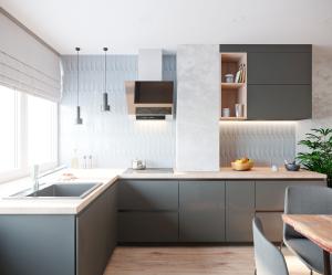 China China Factory Wholesale Home Furniture Modern Modular Kitchen Cabinet Cupboard factory