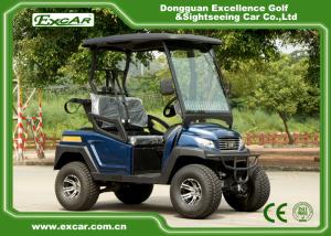China White / Black Electric Golf Cart For Hunting , Max. forward speed 45km/ factory
