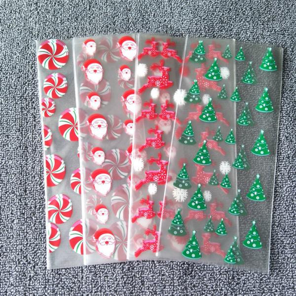 Happy Birthday Party Cellophane Bag Candy Gift Packing Plastic Cello Treat Bags With Twist Ties