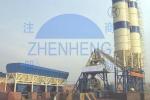 HZS75 75 Cubic Meters / Hour On Site Concrete Batching Plant, Portable Concrete