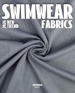 China Customizable Recycled Swimwear Material 49% Recycled Poly SD 29%Nylon SD 22% Spandex For Eco-Friendly Swimwear factory