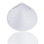 Moisture Proof Non Woven Fabric Face Mask Dust Protection White Color