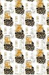 Anti Allergy 35gsm Polyester Brushed Fabric With Flower Printed