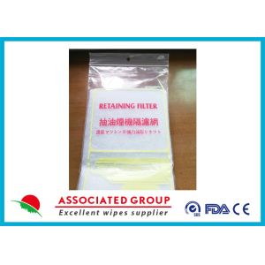 High Absorbability Non Woven Needle Punched Fabric Cooker Hood Retaining Filter
