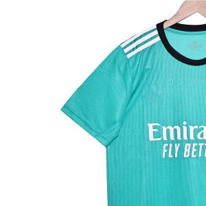 2021-2022 Retro Green Real Madrid Jersey Group Customization