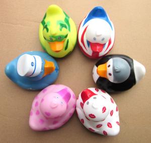 China SHENZHEN PVC duck bathroom cartoon TOYS gifts for kids or promotion factory